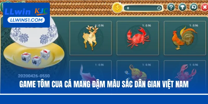 Game Tôm Cua Cá mang đậm màu sắc dân gian Việt Nam